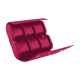 Astuccio per 6 orologi - Rose fluo - Couture ( Pantone #ff16b4 ) 