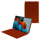 Custodia in pelle Samsung Galaxy Tab S9 Ultra - Orange Veggie ( Pantone #cb6015 ) 