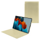 レザーケース Samsung Galaxy Tab S9 Ultra - Beige ( Nappa - Pantone #ceb888 ) 