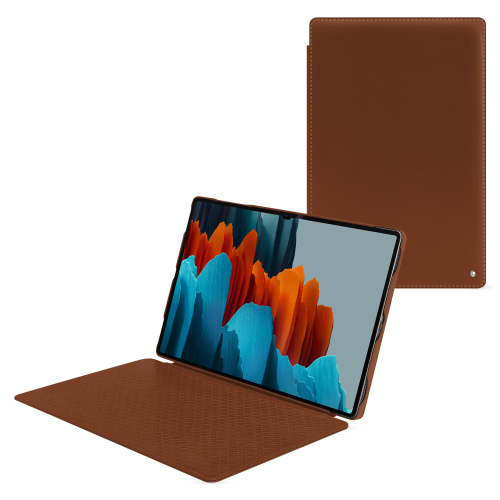 Galaxy Tab S9 Ultra - La cover protettiva idealeMarron ( Nappa - Pantone #8B4720 ) 