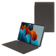 Samsung Galaxy Tab S9 Ultra leather case - Anthracite ( Pantone #41403c ) 
