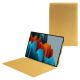 Lederschutzhülle Samsung Galaxy Tab S9 Ultra - Or Maïa ( Pantone 871C ) 