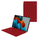 Funda de piel Samsung Galaxy Tab S9 Ultra - Rouge - Couture ( Nappa - Pantone #d50032 ) 