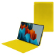 Capa em pele Samsung Galaxy Tab S9 Ultra - Jaune fluo ( Pantone #c9ff57 ) 