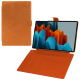 Samsung Galaxy Tab S9 Ultra leather case - Mandarine vintage ( Pantone #d47231 ) 