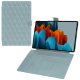 Funda de piel Samsung Galaxy Tab S9 Ultra - Bleu ciel - Couture ( Nappa - Pantone #abcae9 ) 