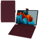 Funda de piel Samsung Galaxy Tab S9 Ultra - Lie de vin - Couture ( Pantone #412234 ) 
