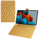 Custodia in pelle Samsung Galaxy Tab S9 Ultra - Or Maïa - Couture ( Pantone 871C ) 