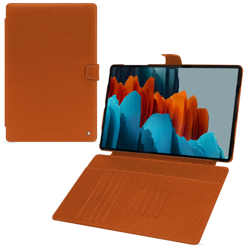 Samsung Galaxy Tab S9 Estojo protector ultra luxuosoOrange vibrant ( Pantone #e36b39 ) 
