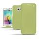 Funda de piel Samsung Galaxy S6 Edge - Vert olive ( Nappa - Pantone 578U ) 