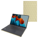 硬质真皮保护套 Samsung Galaxy Tab S8 Ultra + Book Cover Keyboard - Beige - Couture ( Nappa - Pantone #ceb888 ) 