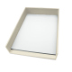 Leather A4 paper tray - Single tier - Blanc ( Nappa / White ) 