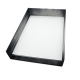 Leather A4 paper tray - Single tier - Gris Patine