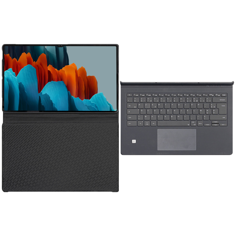 Capa em pele Samsung Galaxy Tab S9 Ultra + Book Cover Keyboard