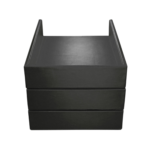                                                                                                                     Leather A4 paper tray - Triple tiered
                                                                                                              