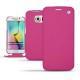 Samsung Galaxy S6 Edge leather case - Rose BB