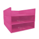 Bandeja para papel A4 - Triple - Rose BB ( Pantone #DB599F )