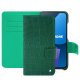 Capa em pele Fairphone 5 - Crocodile pino ( Pantone #173F35 ) 