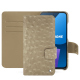 Capa em pele Fairphone 5 - Autruche desert ( Pantone #A39382 ) 