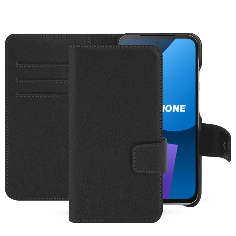 Fairphone 5 leather case - Noir PU ( Black ) 