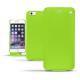 가죽 커버 Apple iPhone 6  - Vert fluo