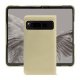 Funda de piel Google Pixel Fold - Beige ( Nappa - Pantone #ceb888 ) 