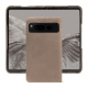 Funda de piel Google Pixel Fold - Taupe vintage ( Pantone #bda790 ) 