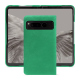 硬质真皮保护套 Google Pixel Fold - Menthe vintage ( Pantone #37b375 ) 