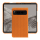 Funda de piel Google Pixel Fold - Abaca arancio ( Pantone #d77540 )