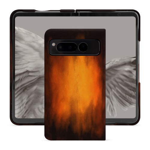 Chic and premium cover for Google Pixel FoldFauve Patine