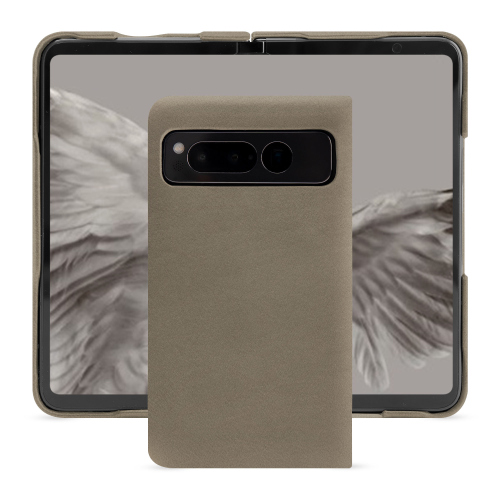 Coque chic et premium pour Google Pixel FoldDarboun sabla ( Pantone #BCB1A1 )