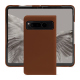 硬质真皮保护套 Google Pixel Fold - Marron PU ( Pantone #8B4720 )