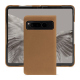 Coque cuir Google Pixel Fold - Beige Veggie ( Pantone #dab9a1 ) 