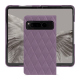 Lederschutzhülle Google Pixel Fold - Lilas - Couture ( Nappa - Pantone #b9a3e3 ) 