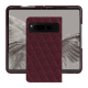 Custodia in pelle Google Pixel Fold - Lie de vin - Couture ( Pantone #412234 ) 