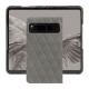 Custodia in pelle Google Pixel Fold - Acier vintage - Couture ( Pantone #d85827b ) 