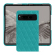 硬质真皮保护套 Google Pixel Fold - Bleu fluo - Couture