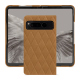 Funda de piel Google Pixel Fold - Castan esparciate - Couture ( Pantone #824F2A )