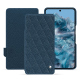 Custodia in pelle Google Pixel 8 Pro - Indigo - Couture ( Pantone #1f4565 ) 