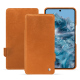 Google Pixel 8 Pro leather case - Mandarine vintage ( Pantone #d47231 ) 