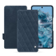 Funda de piel Google Pixel 8 Pro - Jean vintage - Couture ( Pantone #2f414f  ) 