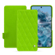 Google Pixel 8 Pro leather case - Vert fluo - Couture ( Pantone #00ab5f ) 
