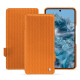 Google Pixel 8 Pro leather case - Abaca arancio ( Pantone #d77540 )