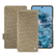 Custodia in pelle Google Pixel 8 Pro - Autruche desert ( Pantone #A39382 ) 