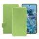 Google Pixel 8 Pro leather case - Vert olive PU ( Pantone #a7c58e )