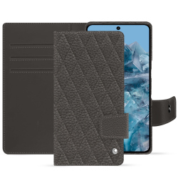 Google Pixel 8 Pro leather case - Noir ( Nappa / Black ) 