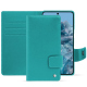 Google Pixel 8 Pro leather case - Bleu fluo