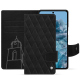 Capa em pele Google Pixel 8 Pro - Negre poudro - Couture ( Pantone #111212 )