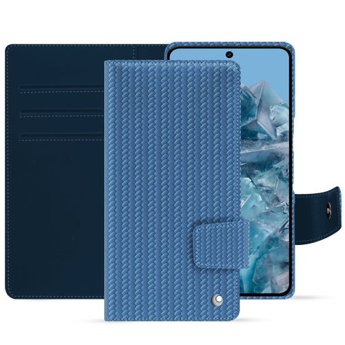 Hochwertige Wallet-Hülle für Google Pixel 8 Pro | NoreveAbaca ishia ( Pantone #395775 ) 