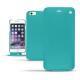 Housse cuir Apple iPhone 6 Plus - Bleu fluo